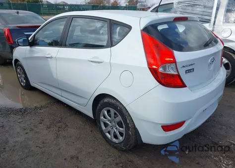 2012 Hyundai Accent Gs из США, поврежденный, VIN KMHCT5AEXCU028649